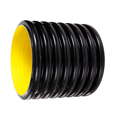 HDPE όμβριων υδάτων SN8 DN300 η αποξήρανση διοχετεύει με σωλήνες HDPE μήκους 6M το σωλήνα υπονόμων