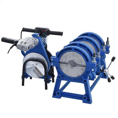 Ακατέργαστος HDPE CPVC οξυγονοκολλητής 220 σωλήνων HDPE τάσης μηχανή συγκόλλησης τήξης
